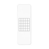 Gitarrenakkorddiagramm Fret Board Graue Vorlage (Vorne)