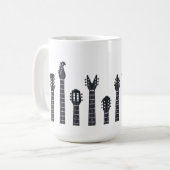 Gitarrenaktie Kaffeetasse (Vorderseite Links)