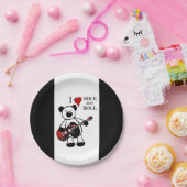 Gitarrenar Rock & Roll Music Kindergeburtstag Part Pappteller (Party)