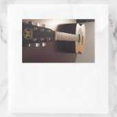 Gitarrenaufkleber Rechteckiger Aufkleber (Tasche)