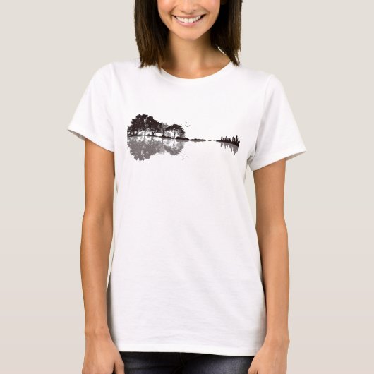 Gitarrenbaumvögel T - Shirt (Vorderseite)