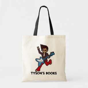 Gitarrenbibliotheks-Buchtasche der Jungen rockstar Tragetasche