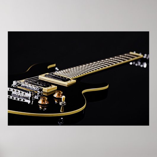 Gitarrenbild-Poster Poster (Vorne)