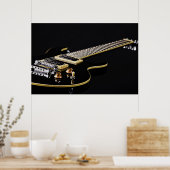 Gitarrenbild-Poster Poster (Küche)