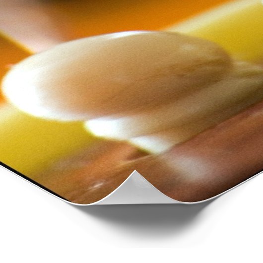 Gitarrenbrücke Poster (Ecke)