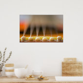 Gitarrenbrücke Poster (Küche)