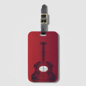 Gitarrencove Gepäckanhänger (Vorderseite Vertikal)