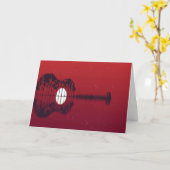 Gitarrencove Karte (Gelbe Blume)