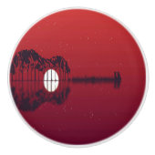 Gitarrencove Keramikknauf (Vorderseite)