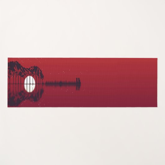 Gitarrencove Yogamatte (Vorderseite (Horizontal))