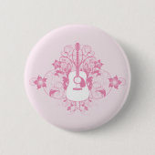 Gitarrendesign Button (Vorderseite)