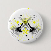 Gitarrendesign Button (Vorderseite)