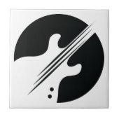 Gitarrendesign Fliese (Vorderseite)