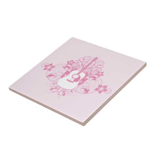 Gitarrendesign Fliese (Seite)