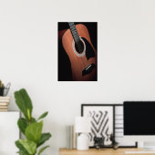 Gitarrendrucke ohne Grenzen Poster (Heimbüro)