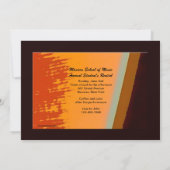 Gitarreneinladung Einladung (Rückseite)