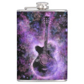Gitarrenflasche Flachmann (Vorderseite)