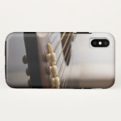 Gitarrenfotografie stilvoller Winkelmusik-Liebhabe Case-Mate iPhone Hülle (Rückseite (Horizontal))