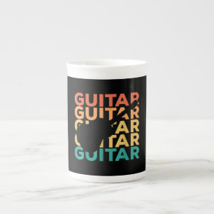Gitarrengeschenk Akustische Gitarrist Porzellantasse