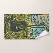 Gitarrengeschenk Handtuch (Handtuch)