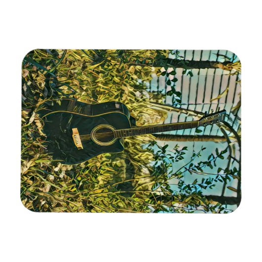 Gitarrengeschenk Magnet (Horizontal)