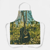 Gitarrengeschenk Schürze (Vorderseite)