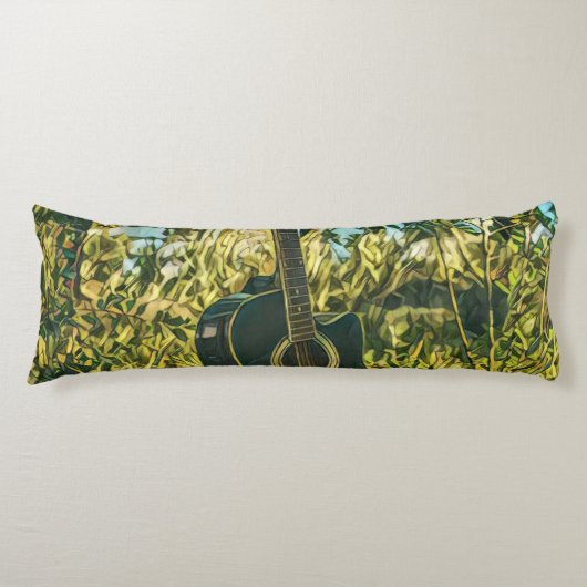 Gitarrengeschenk Seitenschläferkissen (Vorderseite)