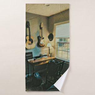 Gitarrengeschenke Badhandtuch Set