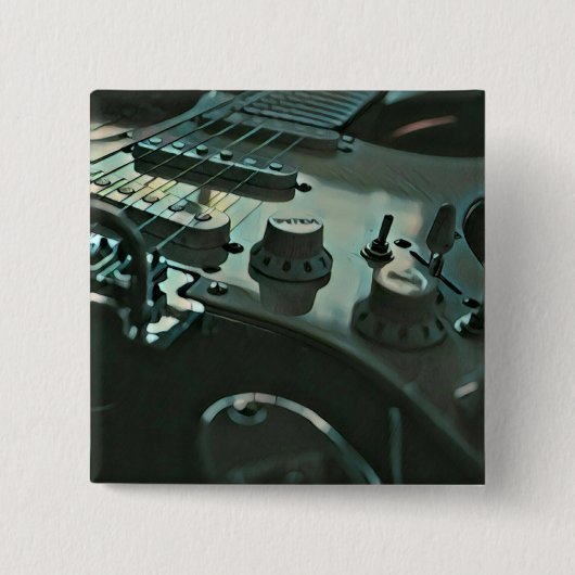 Gitarrengeschenke für den Freund Button (Vorderseite)