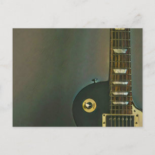 Gitarrengeschenke für ihn postkarte