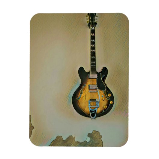 Gitarrengeschenke Magnet (Vertikal)