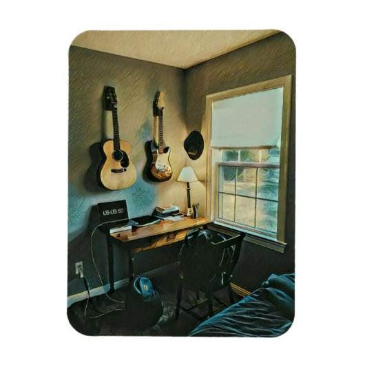 Gitarrengeschenke Magnet (Vertikal)