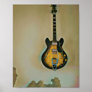 Gitarrengeschenke Poster