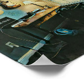 Gitarrengeschenke Poster (Ecke)