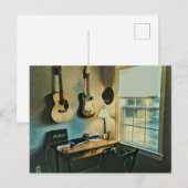 Gitarrengeschenke Postkarte (Vorne/Hinten)