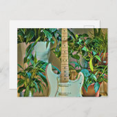 Gitarrengeschenke Postkarte (Vorne/Hinten)