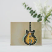 Gitarrengeschenke Postkarte (Stehend Vorderseite)