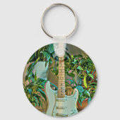 Gitarrengeschenke Schlüsselanhänger (Vorderseite)