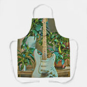 Gitarrengeschenke Schürze (Vorderseite)