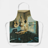 Gitarrengeschenke Schürze (Vorderseite)