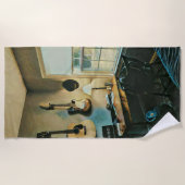 Gitarrengeschenke Strandtuch (Vorderseite)