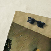 Gitarrengeschenke Strandtuch (Beispiel)