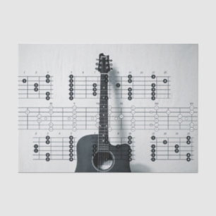 Gitarrengewebe Seidenpapier