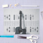 Gitarrengewebe Seidenpapier (Handwerk)