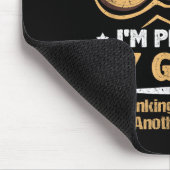 Gitarrengraf für Männer - Funny Musician Guitar Gr Mousepad (Ecke)