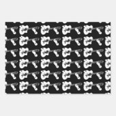 Gitarrengrafik Geschenkpapier Set (Vorderseite 2)