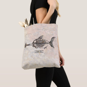 Gitarrenhai Fossil Fisch Tasche