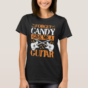 GitarrenHalloween-Kostüm Beängstigende Gitarrenspi T-Shirt