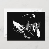 Gitarrenhand-DKT Postkarte (Vorne/Hinten)