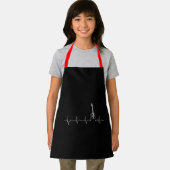 Gitarrenherzschlag Schürze (Insitu)